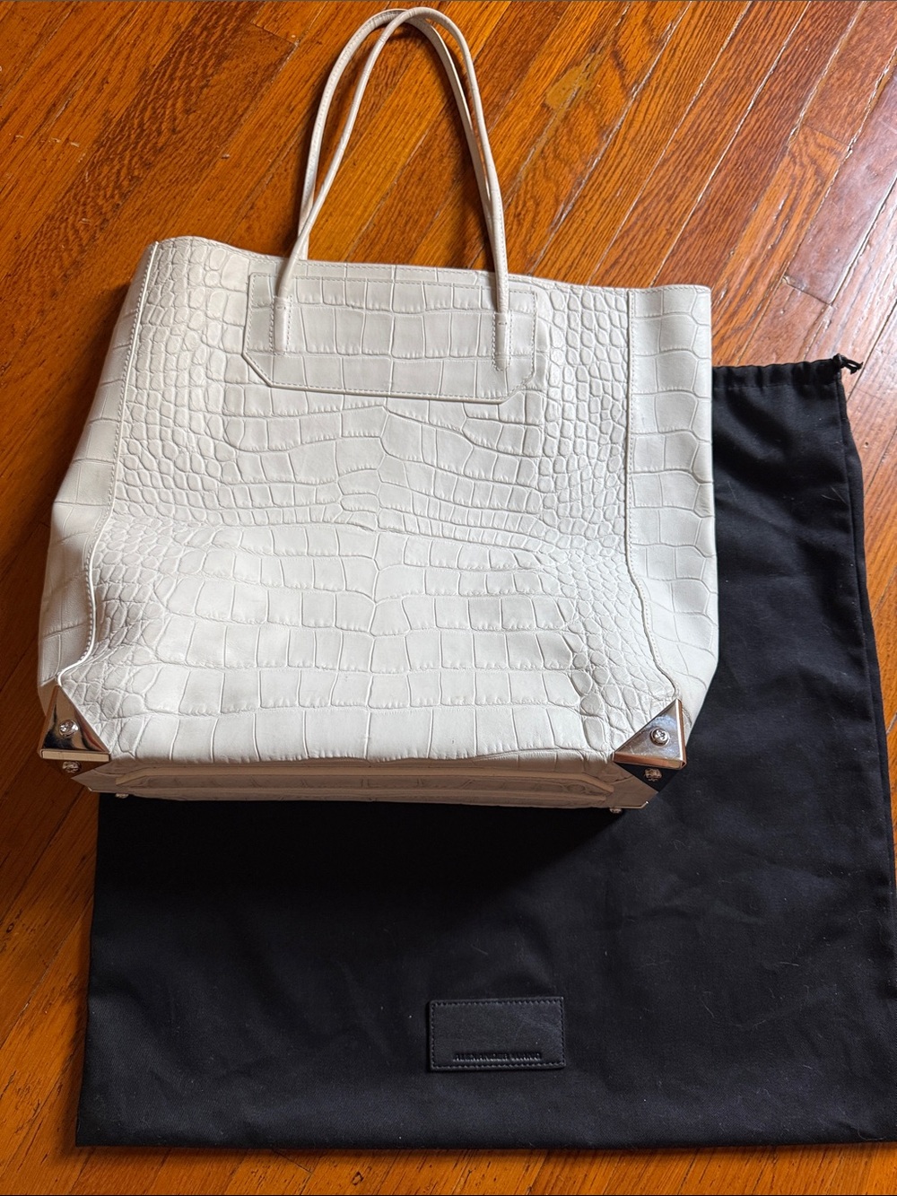 Alexander Wang Croc-Embossed Tote Bag - Picture 3 of 4